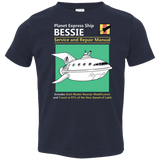 T-Shirts Navy / 2T Bessie Service and Repair Manual Toddler Premium T-Shirt