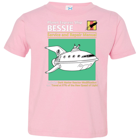 T-Shirts Pink / 2T Bessie Service and Repair Manual Toddler Premium T-Shirt