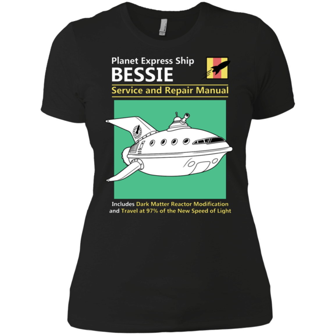 T-Shirts Black / X-Small Bessie Service and Repair Manual Women's Premium T-Shirt