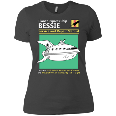 T-Shirts Heavy Metal / X-Small Bessie Service and Repair Manual Women's Premium T-Shirt