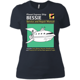 T-Shirts Indigo / X-Small Bessie Service and Repair Manual Women's Premium T-Shirt