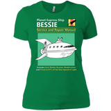 T-Shirts Kelly Green / X-Small Bessie Service and Repair Manual Women's Premium T-Shirt