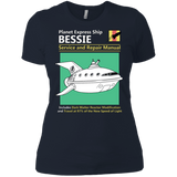 T-Shirts Midnight Navy / X-Small Bessie Service and Repair Manual Women's Premium T-Shirt