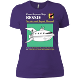 T-Shirts Purple / X-Small Bessie Service and Repair Manual Women's Premium T-Shirt