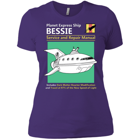 T-Shirts Purple / X-Small Bessie Service and Repair Manual Women's Premium T-Shirt