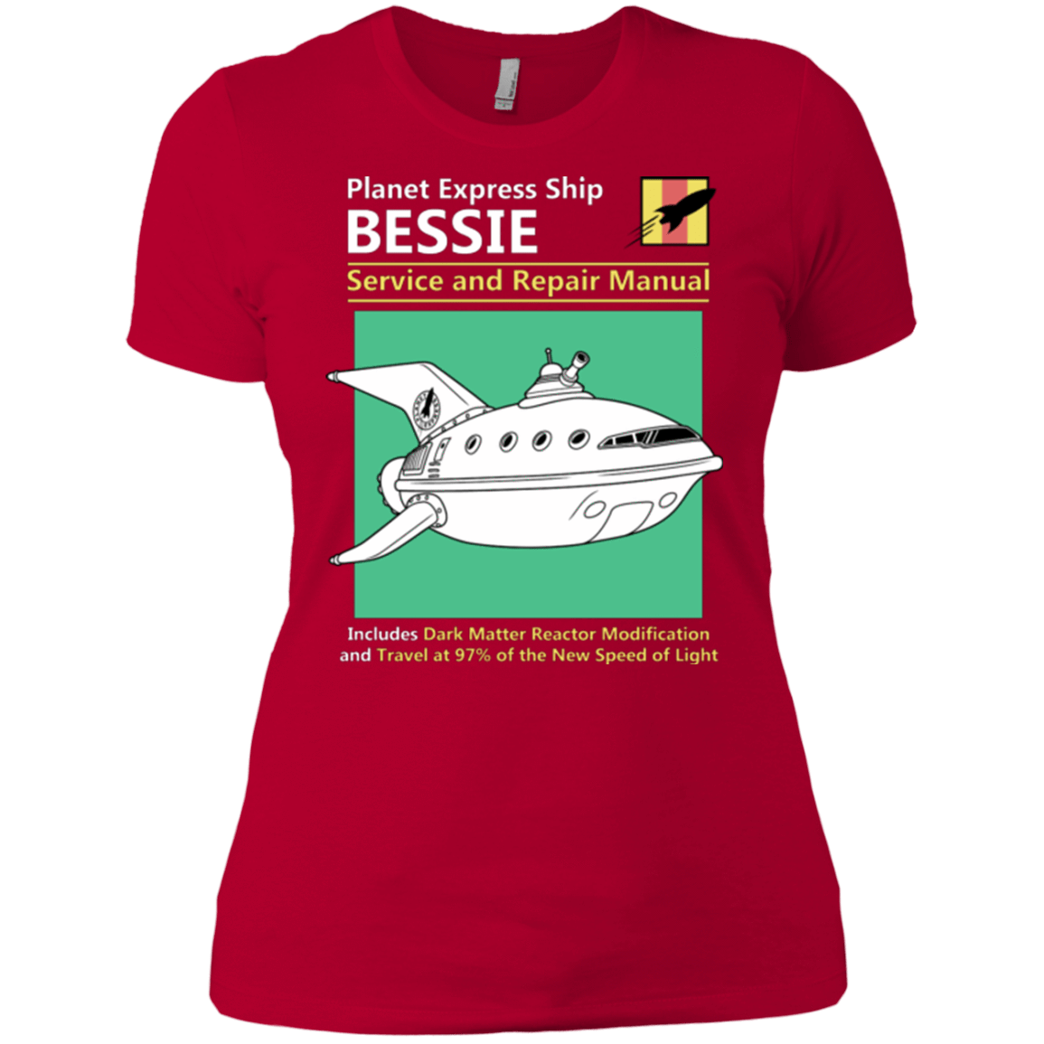 T-Shirts Red / X-Small Bessie Service and Repair Manual Women's Premium T-Shirt
