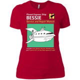 T-Shirts Red / X-Small Bessie Service and Repair Manual Women's Premium T-Shirt