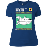 T-Shirts Royal / X-Small Bessie Service and Repair Manual Women's Premium T-Shirt