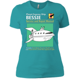 T-Shirts Tahiti Blue / X-Small Bessie Service and Repair Manual Women's Premium T-Shirt