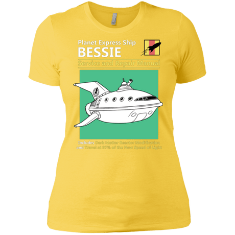 T-Shirts Vibrant Yellow / X-Small Bessie Service and Repair Manual Women's Premium T-Shirt