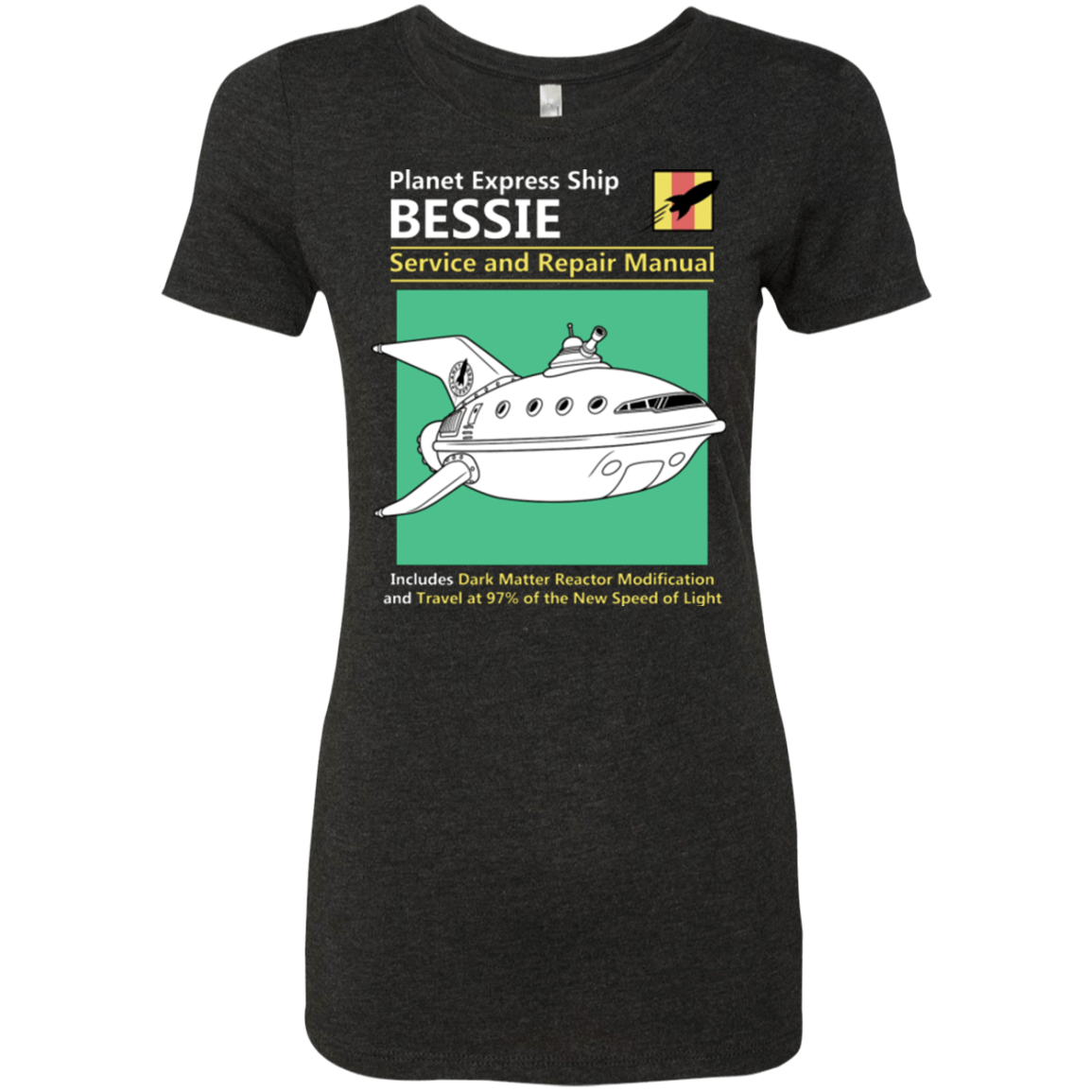 T-Shirts Vintage Black / Small Bessie Service and Repair Manual Women's Triblend T-Shirt