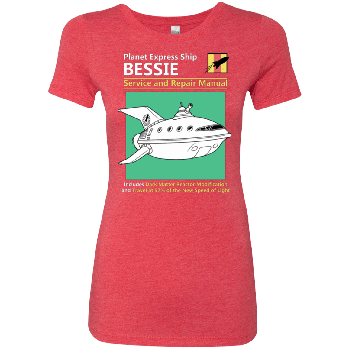 T-Shirts Vintage Red / Small Bessie Service and Repair Manual Women's Triblend T-Shirt