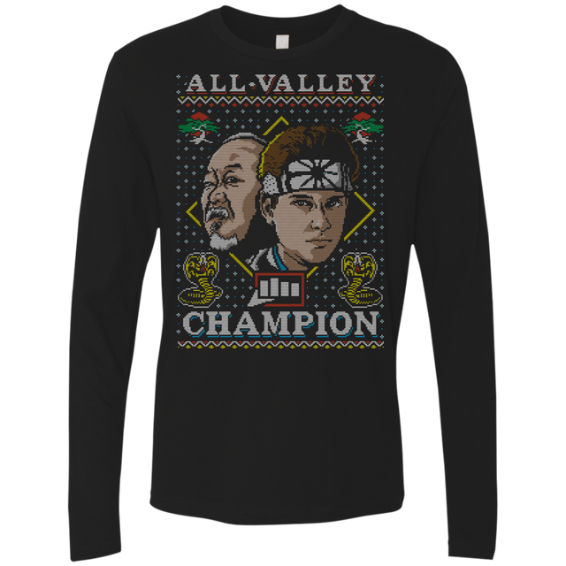 T-Shirts Black / Small Best Around Men's Premium Long Sleeve