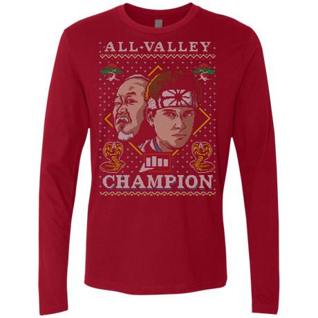 T-Shirts Cardinal / Small Best Around Men's Premium Long Sleeve