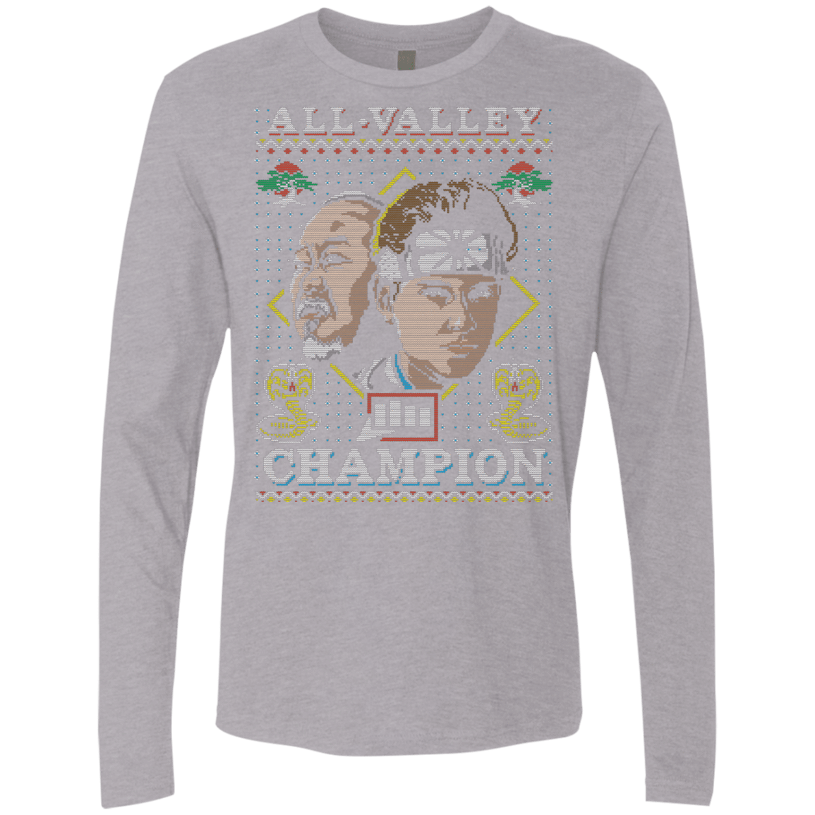 T-Shirts Heather Grey / Small Best Around Men's Premium Long Sleeve