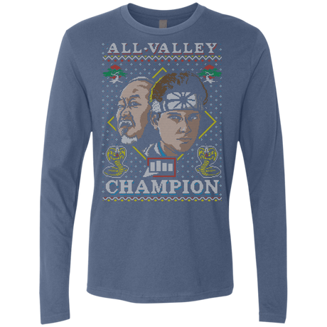 T-Shirts Indigo / Small Best Around Men's Premium Long Sleeve