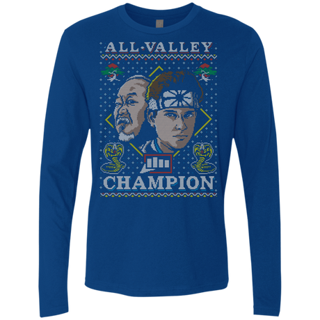 T-Shirts Royal / Small Best Around Men's Premium Long Sleeve