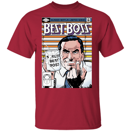 T-Shirts Cardinal / YXS Best Boss Youth T-Shirt