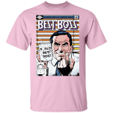 T-Shirts Light Pink / YXS Best Boss Youth T-Shirt