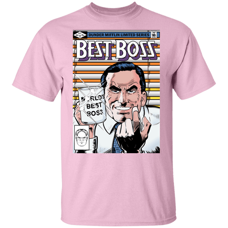 T-Shirts Light Pink / YXS Best Boss Youth T-Shirt