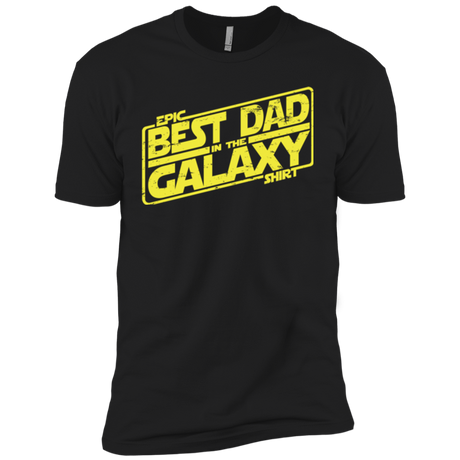 T-Shirts Black / YXS Best Dad in the Galaxy Boys Premium T-Shirt
