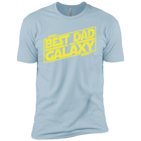 T-Shirts Light Blue / YXS Best Dad in the Galaxy Boys Premium T-Shirt