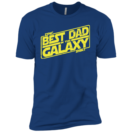 T-Shirts Royal / YXS Best Dad in the Galaxy Boys Premium T-Shirt