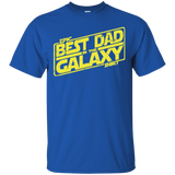 T-Shirts Royal / Small Best Dad in the Galaxy T-Shirt