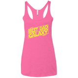 T-Shirts Vintage Pink / X-Small Best Dad in the Galaxy Women's Triblend Racerback Tank