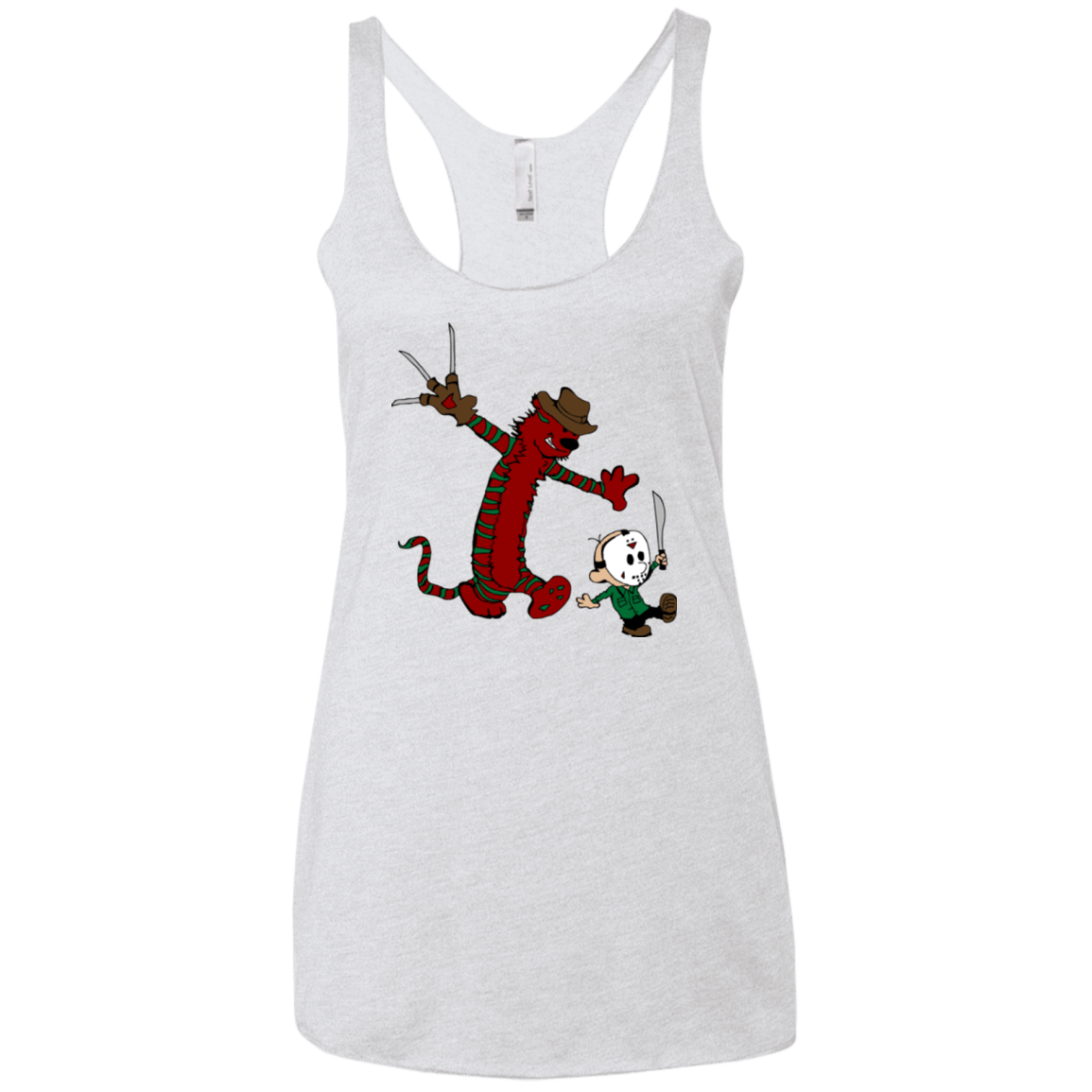 T-Shirts Heather White / X-Small Best Frenemies Women's Triblend Racerback Tank