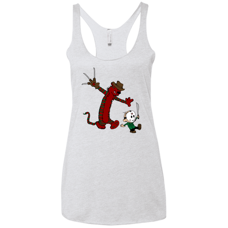 T-Shirts Heather White / X-Small Best Frenemies Women's Triblend Racerback Tank