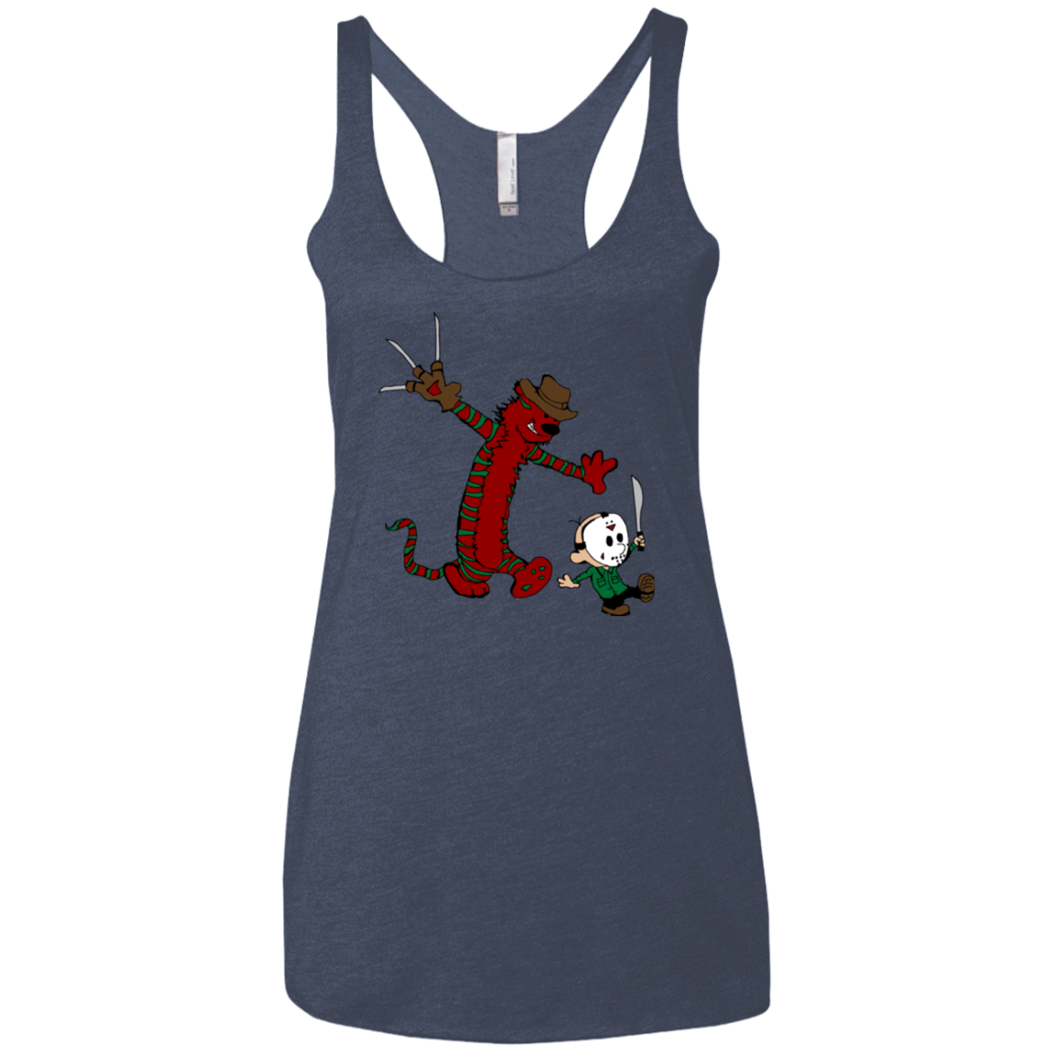 T-Shirts Vintage Navy / X-Small Best Frenemies Women's Triblend Racerback Tank