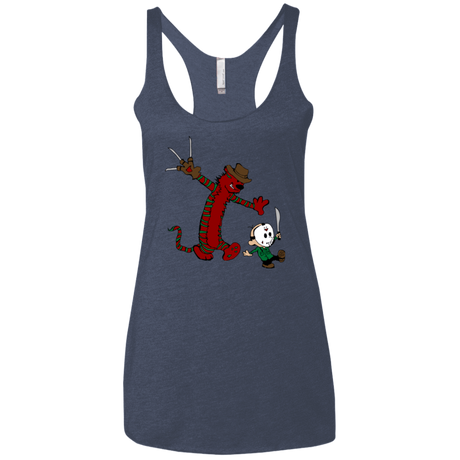T-Shirts Vintage Navy / X-Small Best Frenemies Women's Triblend Racerback Tank