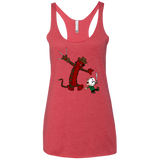 T-Shirts Vintage Red / X-Small Best Frenemies Women's Triblend Racerback Tank