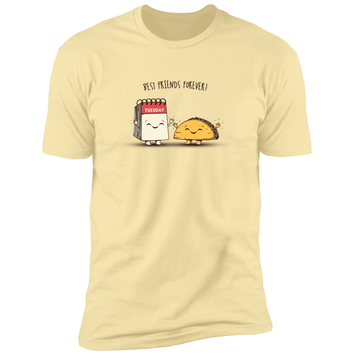 T-Shirts Banana Cream / S Best Friends Forever Men's Premium T-Shirt