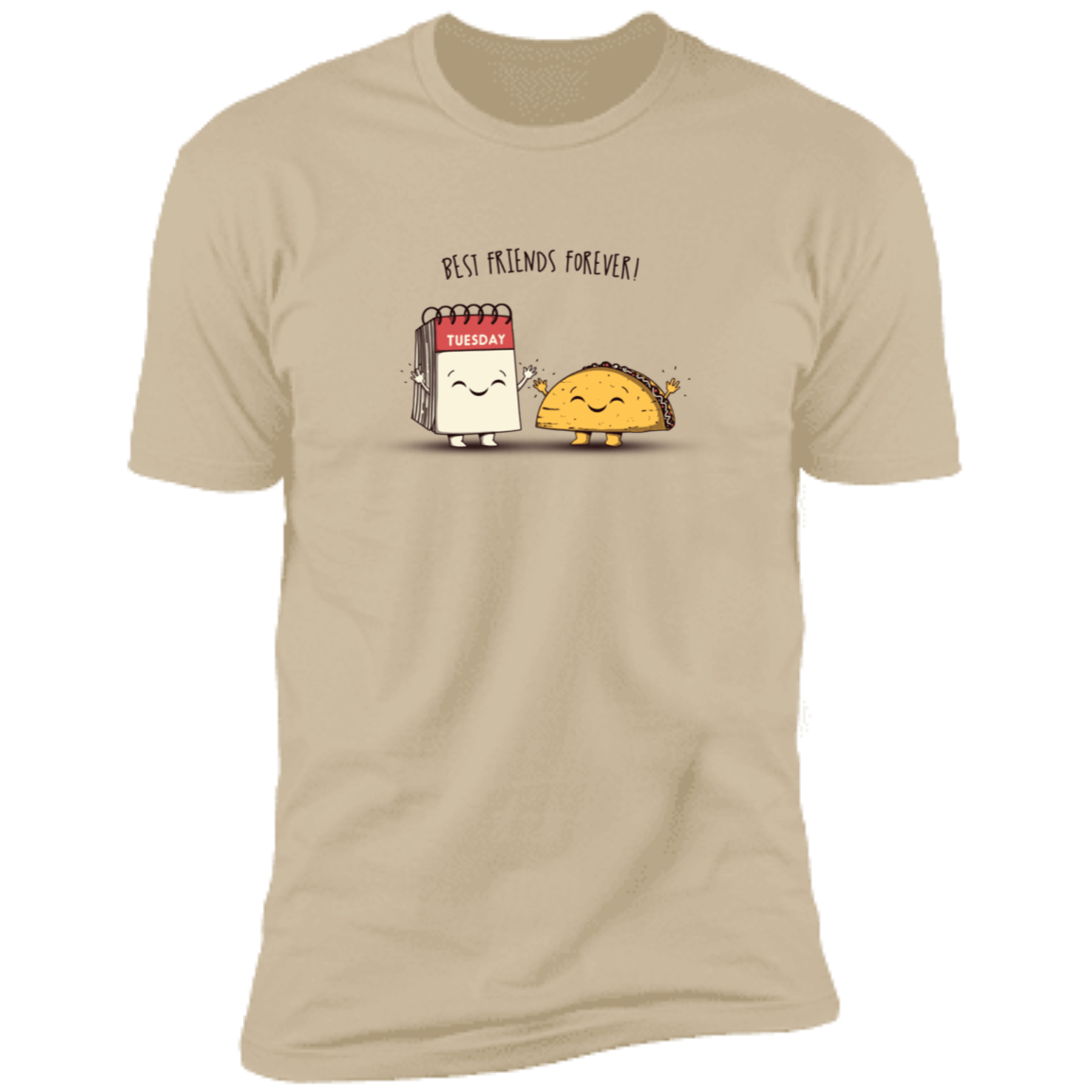 T-Shirts Sand / S Best Friends Forever Men's Premium T-Shirt