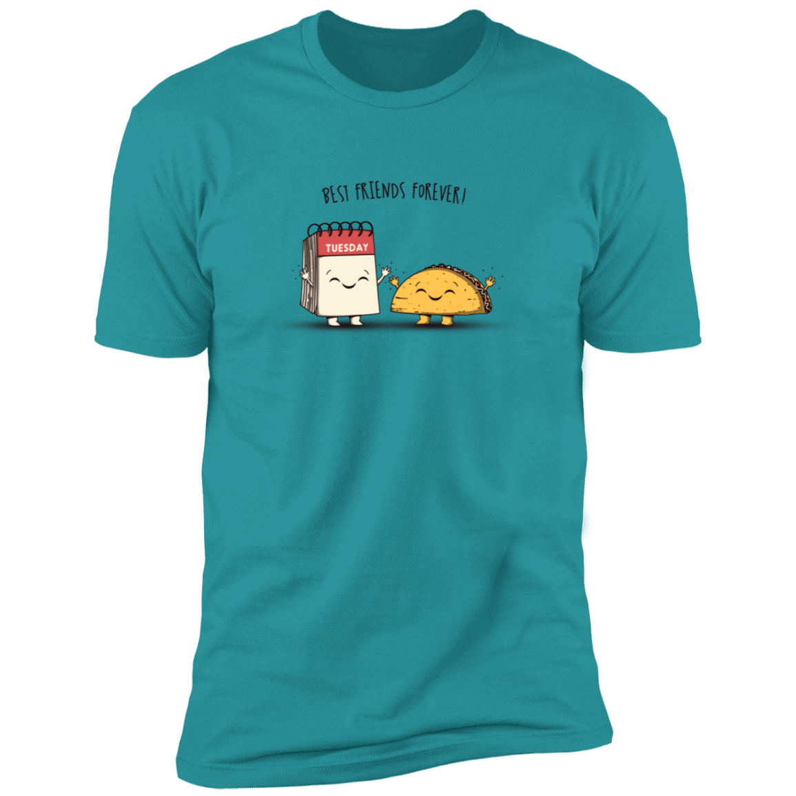 T-Shirts Tahiti Blue / S Best Friends Forever Men's Premium T-Shirt