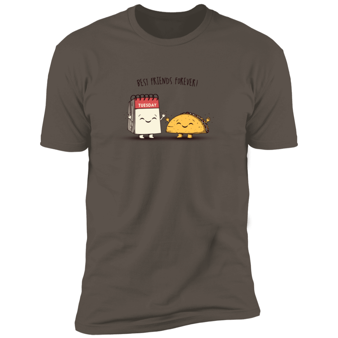 T-Shirts Warm Grey / S Best Friends Forever Men's Premium T-Shirt