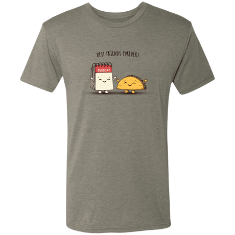 T-Shirts Venetian Grey / S Best Friends Forever Men's Triblend T-Shirt