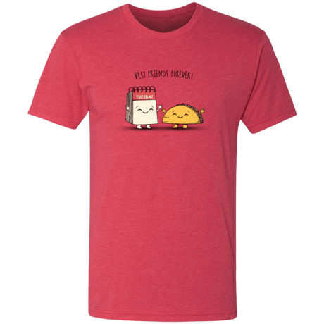 T-Shirts Vintage Red / S Best Friends Forever Men's Triblend T-Shirt