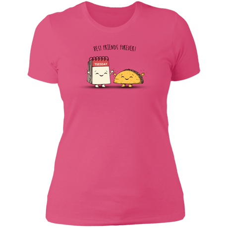 T-Shirts Hot Pink / S Best Friends Forever Women's Premium T-Shirt
