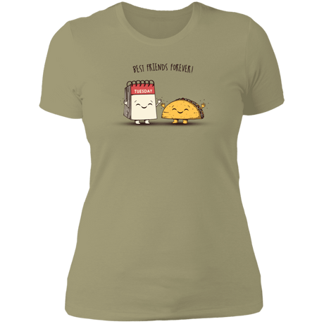 T-Shirts Light Olive / S Best Friends Forever Women's Premium T-Shirt