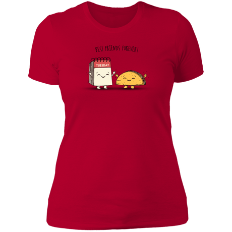 T-Shirts Red / S Best Friends Forever Women's Premium T-Shirt