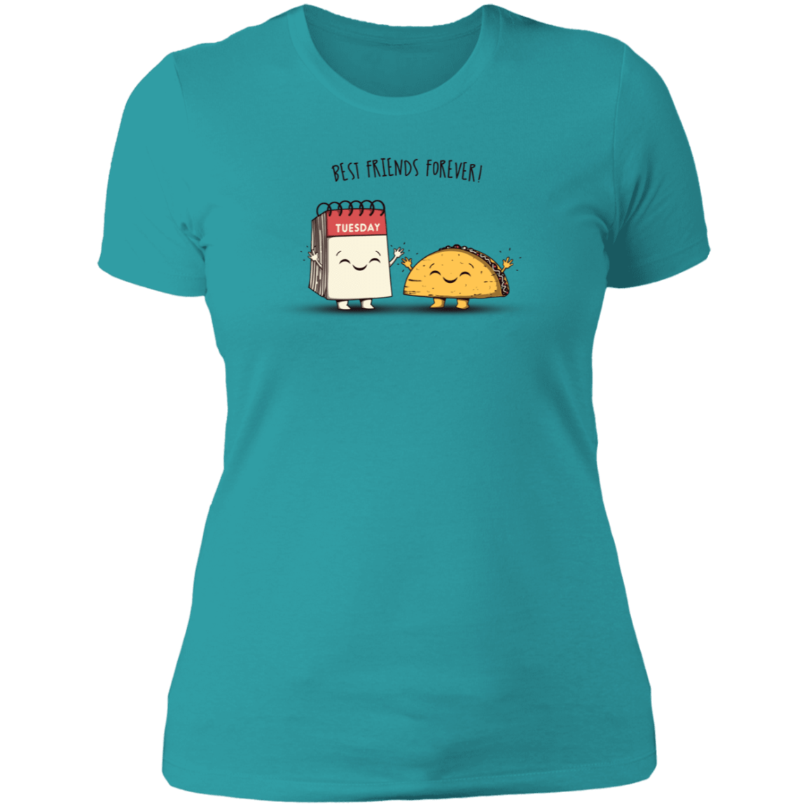 T-Shirts Tahiti Blue / S Best Friends Forever Women's Premium T-Shirt