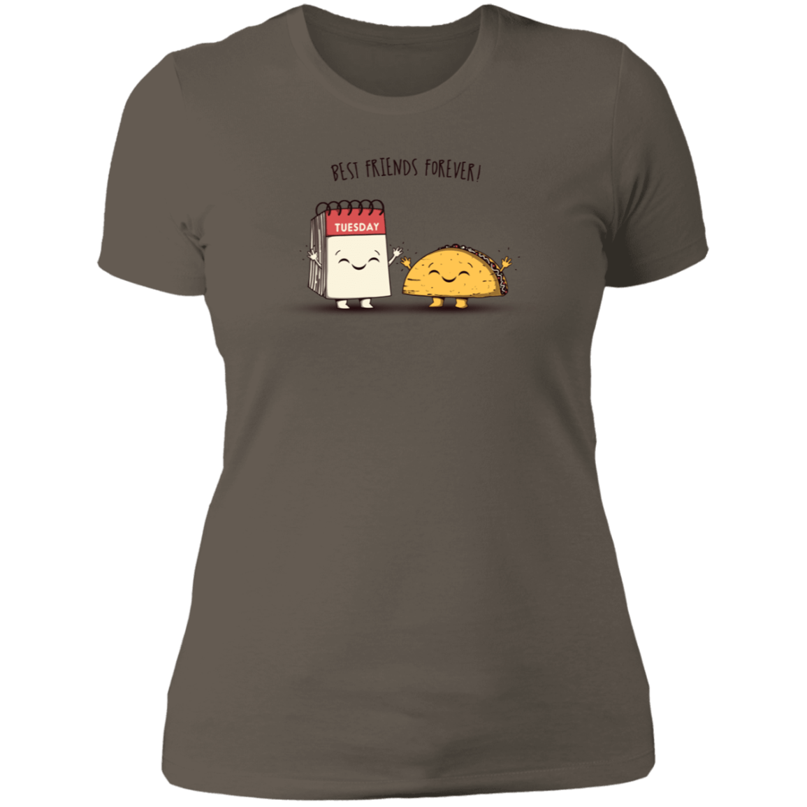 T-Shirts Warm Grey / S Best Friends Forever Women's Premium T-Shirt