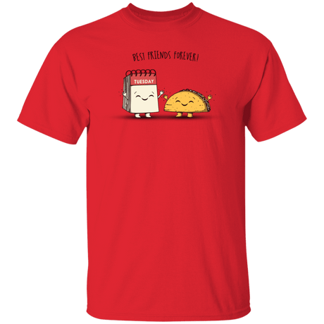 T-Shirts Red / YXS Best Friends Forever Youth T-Shirt