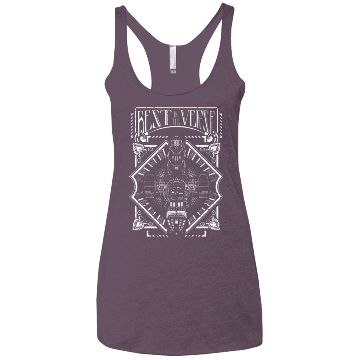 T-Shirts Vintage Purple / X-Small Best in the Verse Women's Triblend Racerback Tank