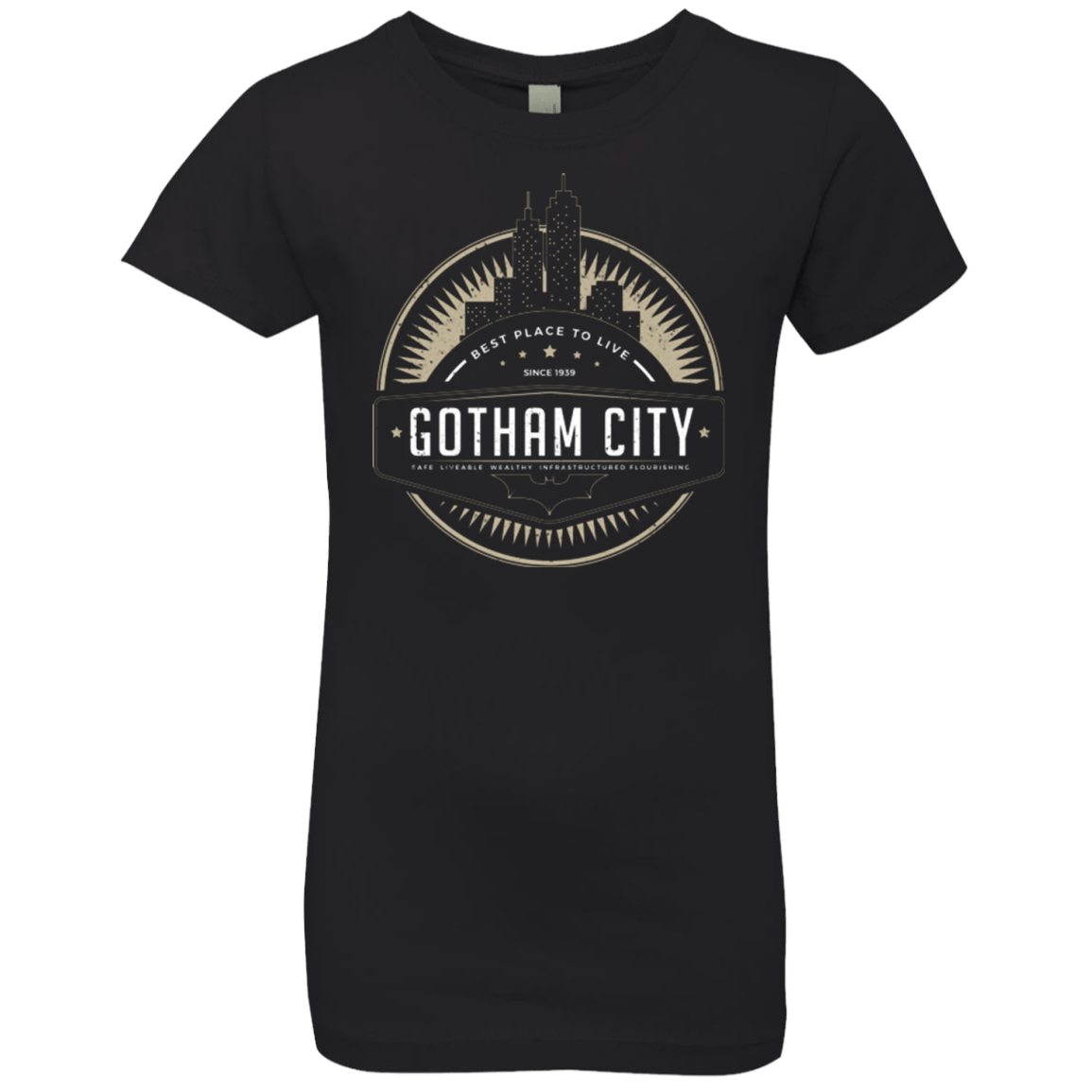 T-Shirts Black / YXS Best Place To Live Girls Premium T-Shirt