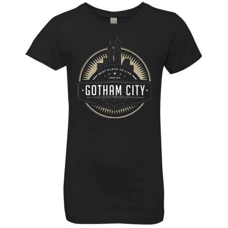 T-Shirts Black / YXS Best Place To Live Girls Premium T-Shirt