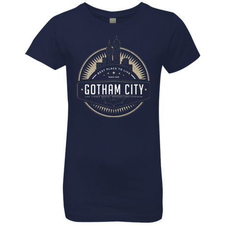 T-Shirts Midnight Navy / YXS Best Place To Live Girls Premium T-Shirt